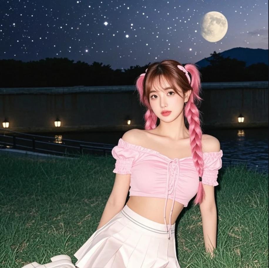 她眼里的光，是星星，还是你？✨