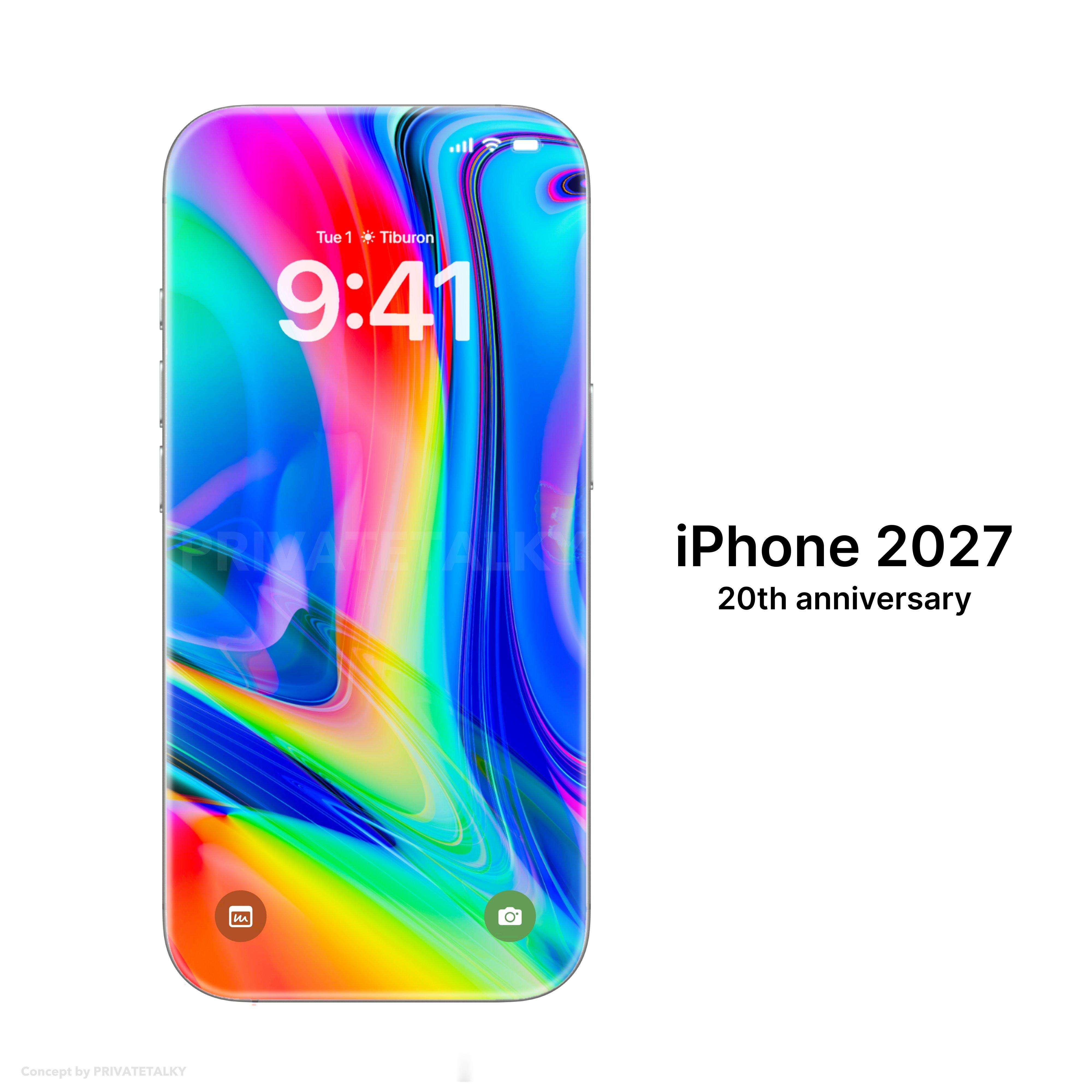 首款曲面iPhone据彭博社的老哥说，从iPhone17开始，苹果计划每