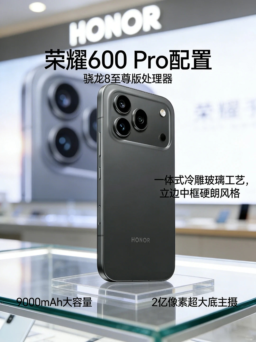 据说荣耀600Pro长这样？？？