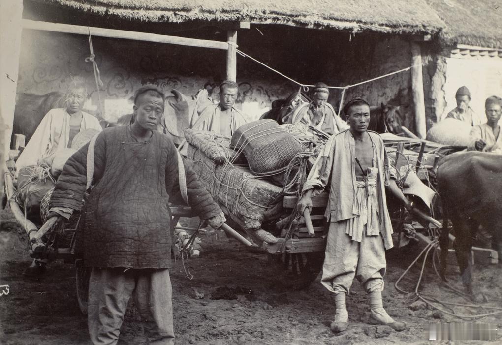 运输工人，山东，1903年​​​