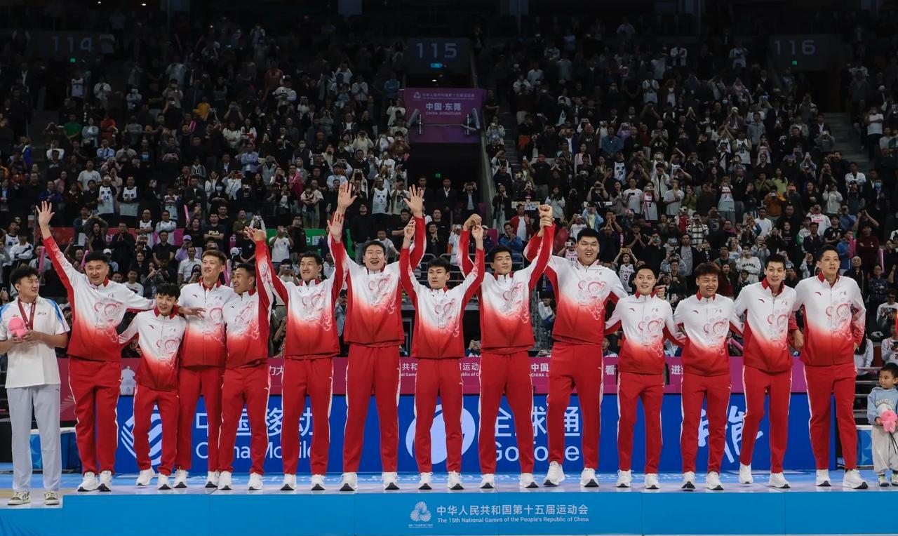 全运会篮球6个项目全部比赛结束，广东男女篮成为大赢家共获得4金1铜。辽宁男篮0收