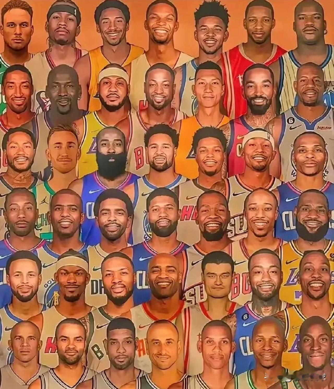 这张图里的人全部都认识起码有30岁了吧