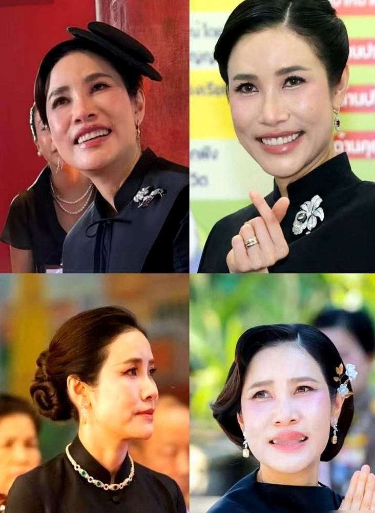 那个曾穿露脐背心讨好泰王的女人，剪了短发，眼神都变了。如今的诗妮娜，一头