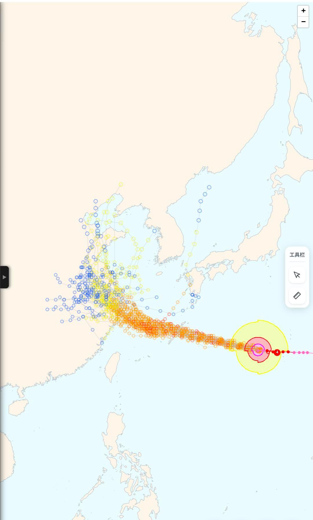 白海豚或将在浙江省停留20多个小时万万没想到这次的台风白海豚，要在浙江逗留足足二