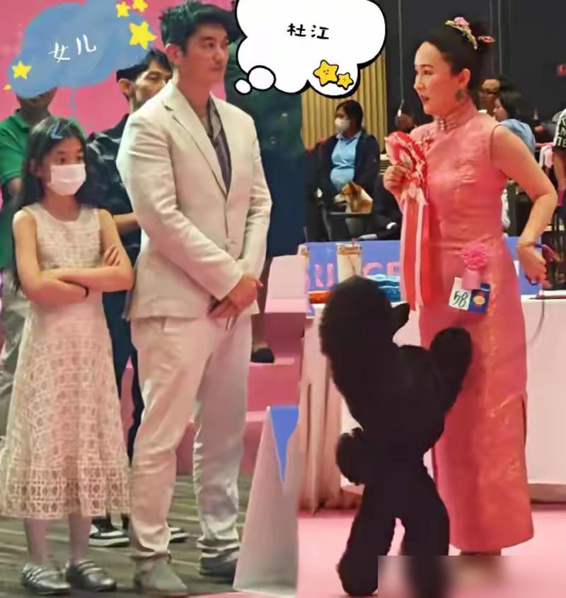 45岁的霍思燕，在泰国街头穿了件粉色旗袍，全网都在吵她是不是胖了。我告诉你，这根