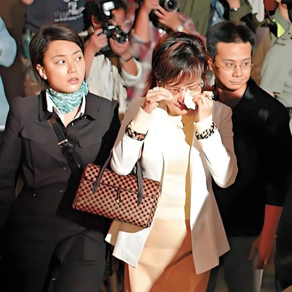 2007年，狄波拉到医院探望重病的沈殿霞，得知病情，流下了泪水，一张珍贵的留影