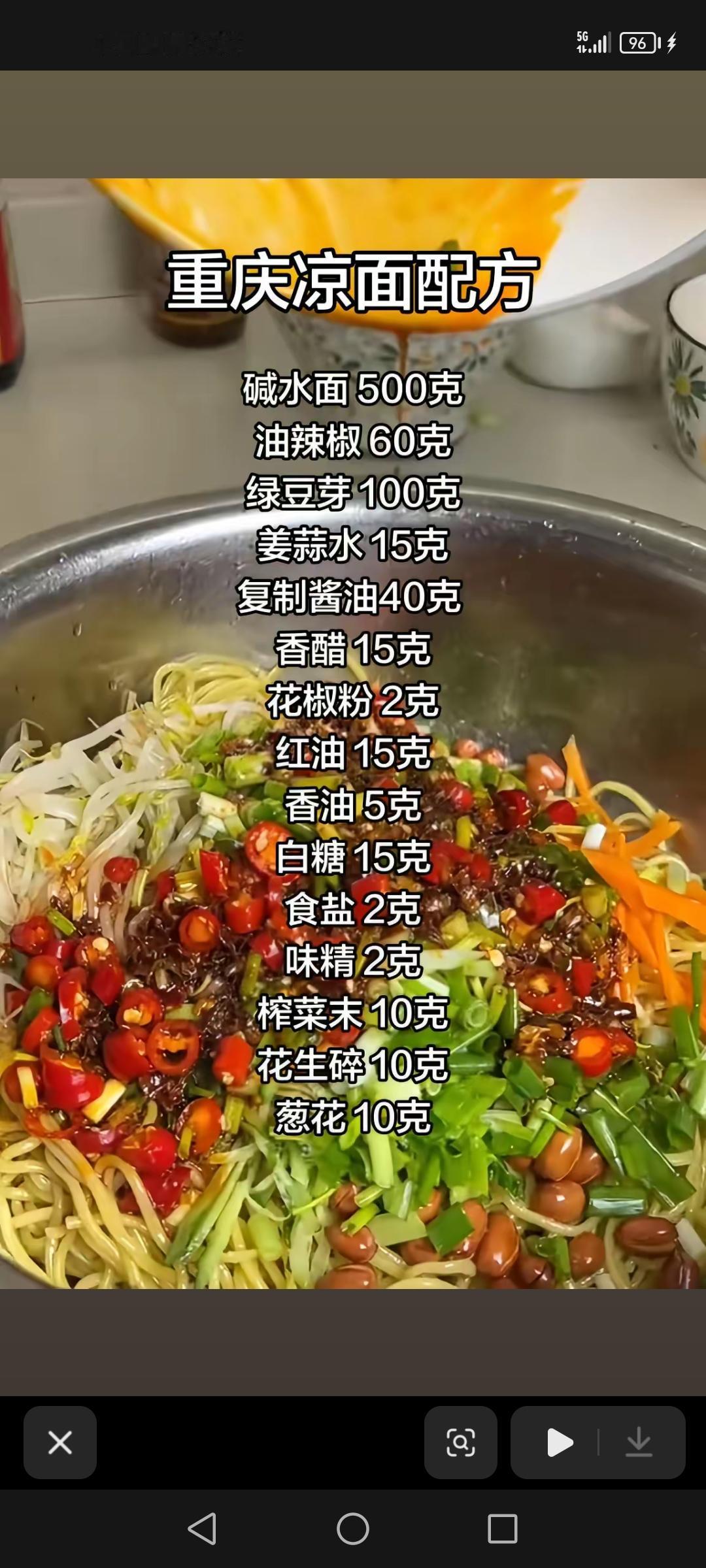 重庆凉面配方，家常炒面，每天卖上千个的包子加盟店秘方，