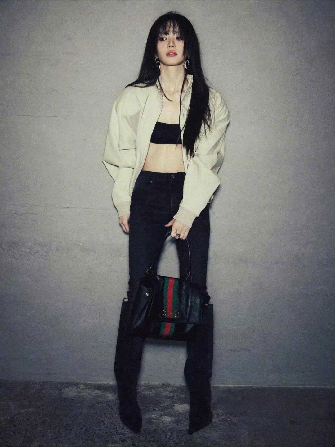 GUCCI田曦薇张凌赫大片哦买噶～满分男满分女好伟大的两张脸！GUCCI你好事做