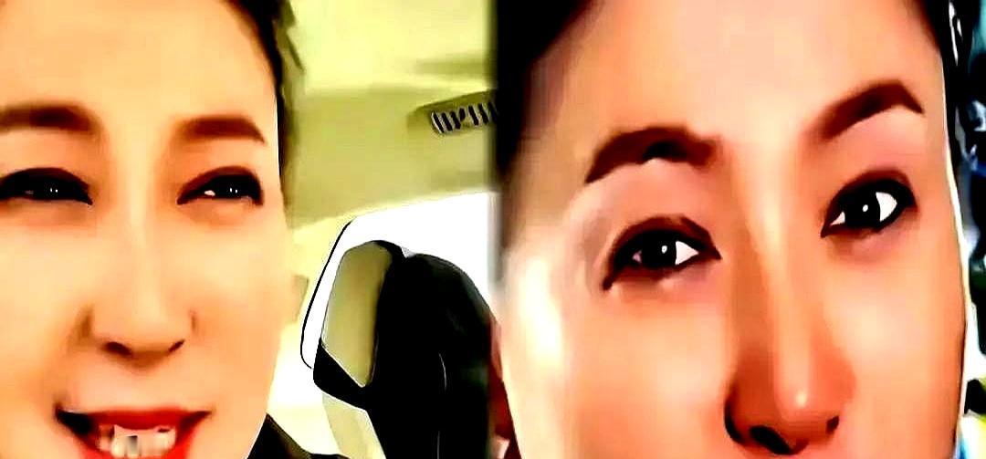 戏都没人看了还出来卖酱油？——这条弹幕弹出时，闫学晶笑了。她没关滤镜，没背话