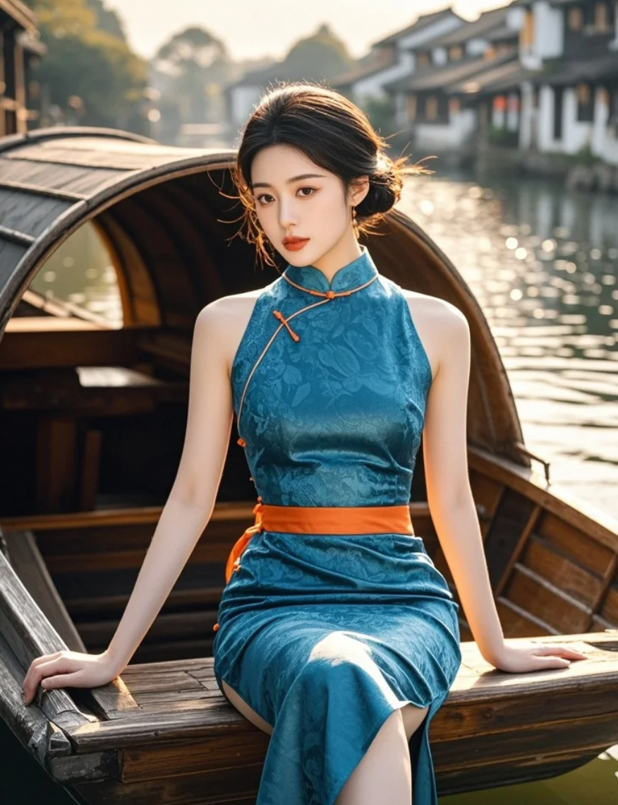 《玫瑰玫瑰》开在旗袍褶皱里，暗香浮动