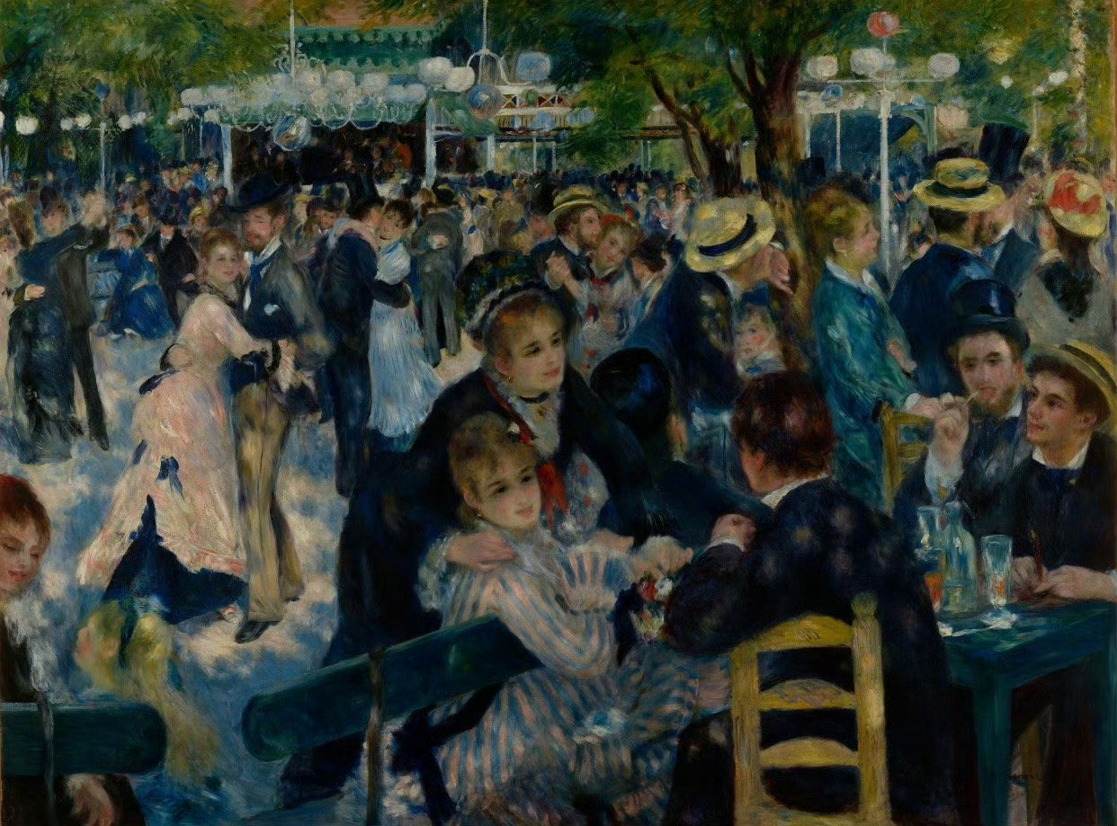 印象派艺术家雷诺阿Pierre-AugusteRenoir的作品金秋壁纸大放