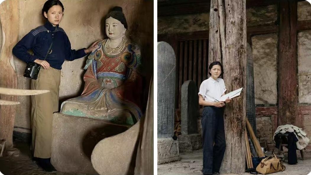 如果不告诉你她是林徽因，可能不会惊讶。如果告诉你这是八九十年前拍的照片，你又做何