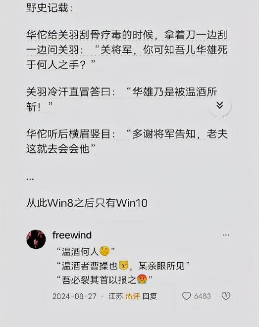 这个野史，真的太野了​​​