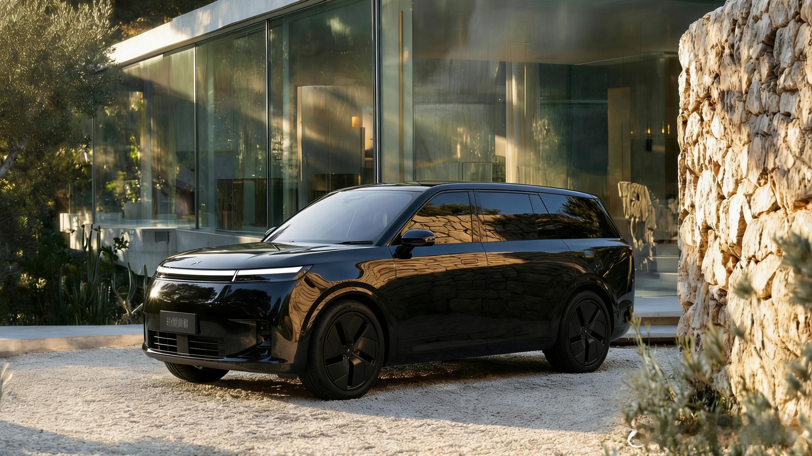 做的小鹏G01假想图（我把激光雷达给去了）非常简洁的设计，有点揽胜的感觉，挺好