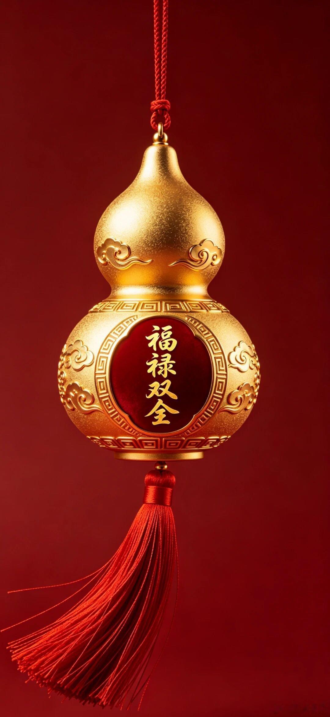 诸事大吉·万事皆宜·好运常伴上上签符篆壁纸...