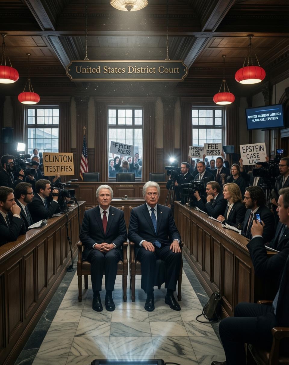 克林顿夫妇爱泼斯坦案证词曝光：宣誓切割、一问三不知，政治人设再遭重击3月2日