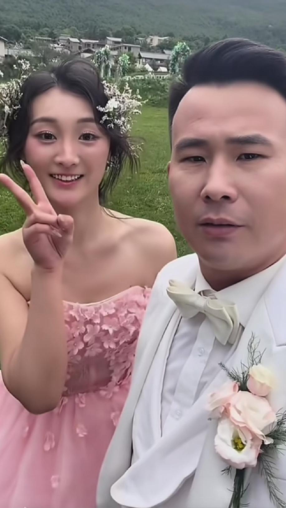 朱之文前儿媳妇陈亚楠晒幸福了，可是她的这个未婚夫怎么看着怪怪的呢？陈亚楠和未