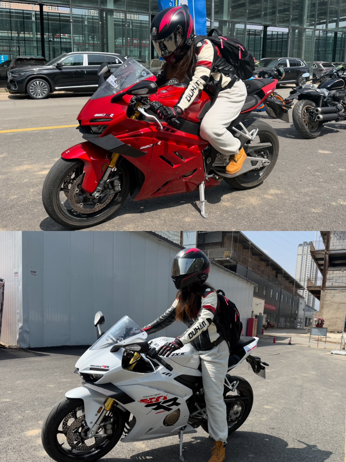打算买张雪机车500rr，纠结红还是白❓