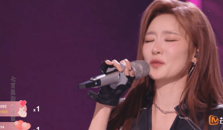 张月拿了目前为止初舞台最高分505分，好牛啊她激动哭了浪姐直播徐洁儿张月原地成团