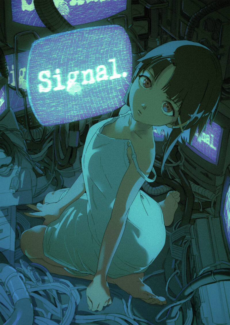 TV动画《玲音》（serialexperimentslain）二创游戏，超自