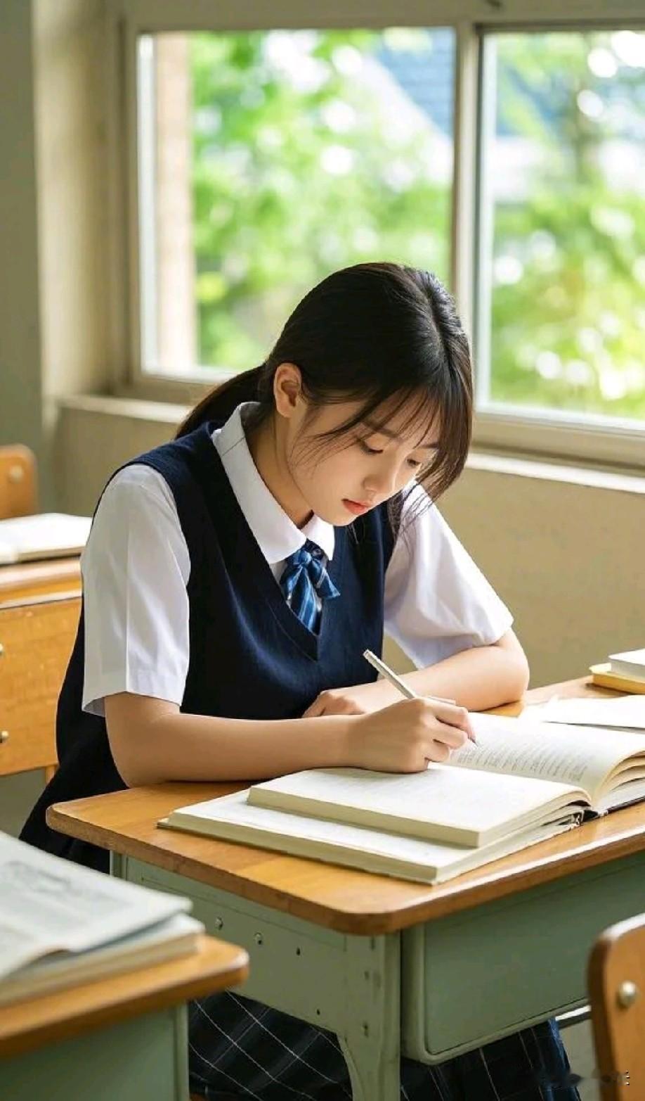 上了高中你才会发现：1、但凡能够初中就提前学高中内容的学生，一定是没有中考压力