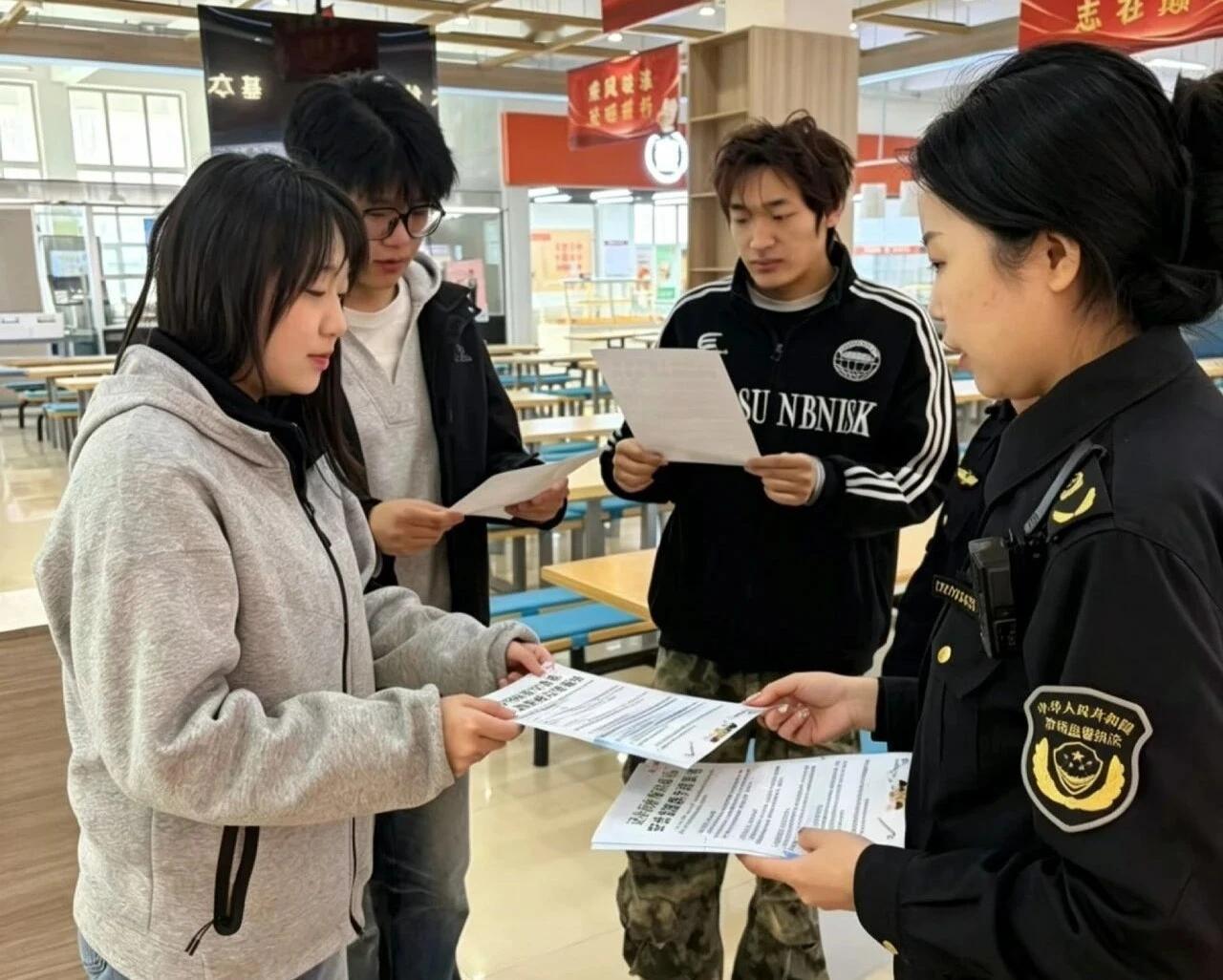 走进校园商圈，执法人员送上网络餐饮“避坑指南”冰城市场监管“‘幽灵外卖’咋