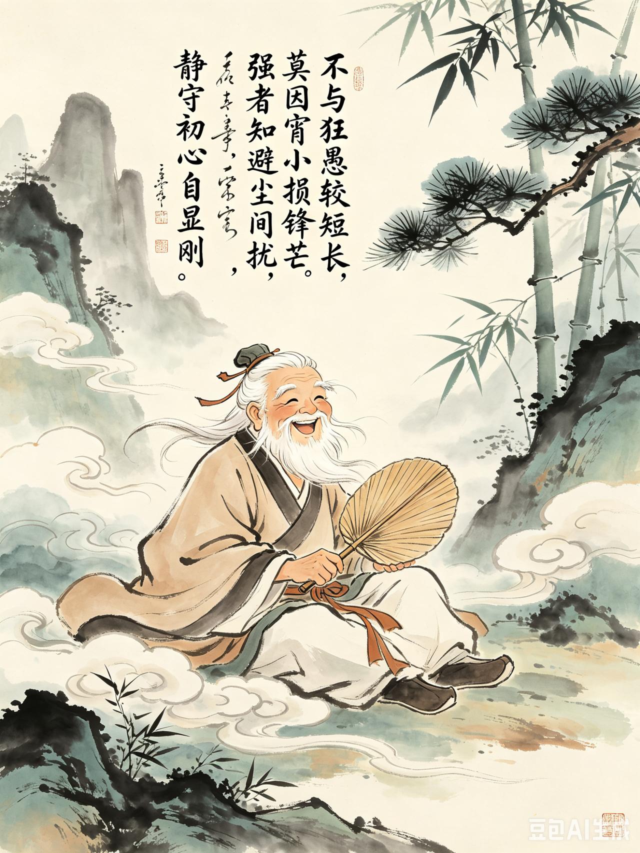 小故事狮子与疯狗草原深处，一头雄狮，缓步前行，巡视领地；