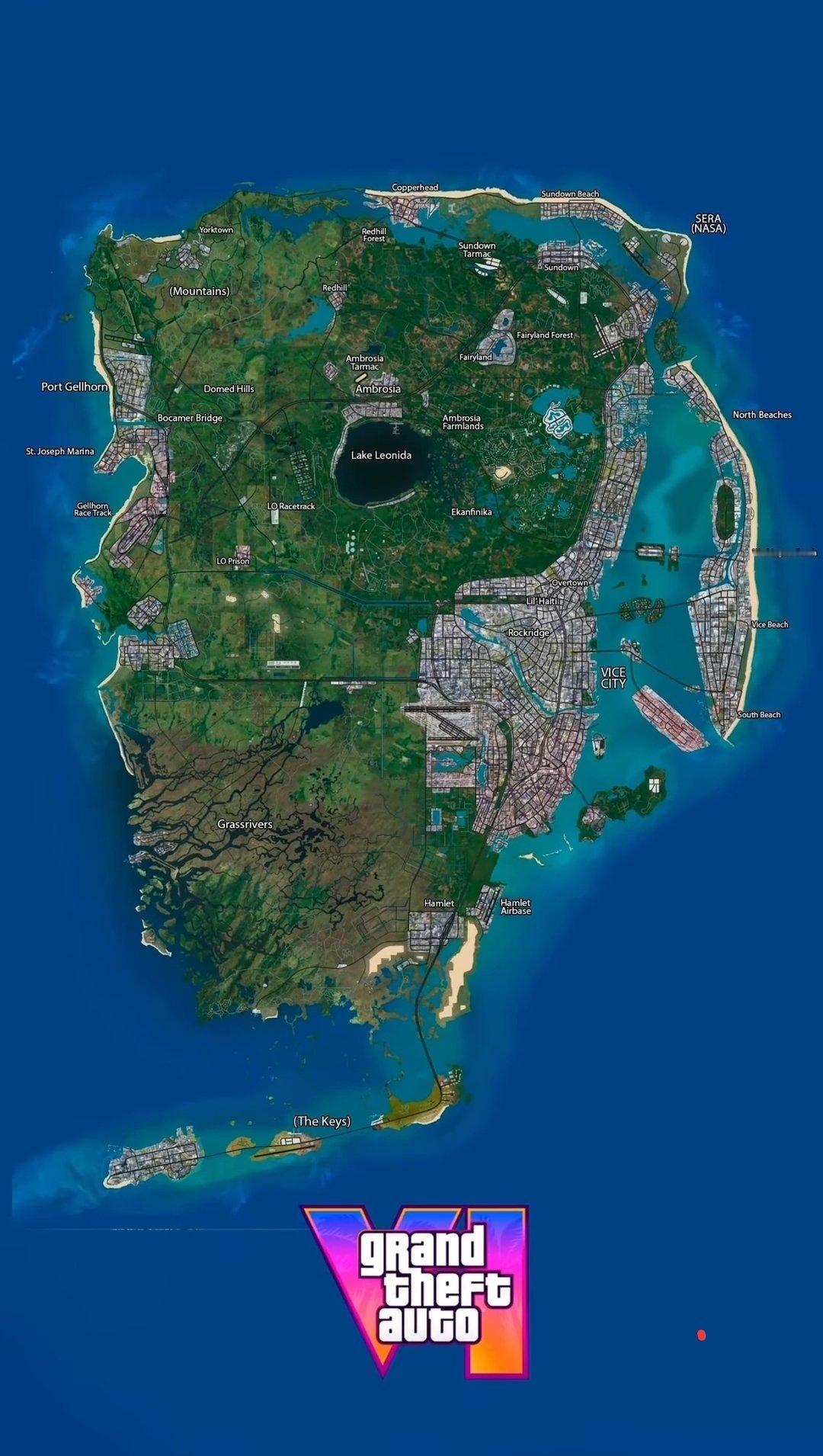 GTA6地图​​​