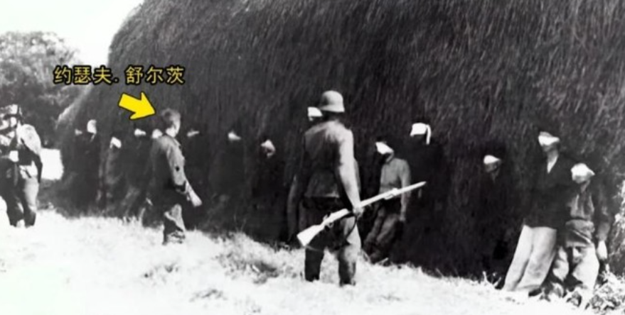 1941年7月19日，德军枪决16名塞尔维亚游击队员时，一名德军士兵拒绝开枪，并