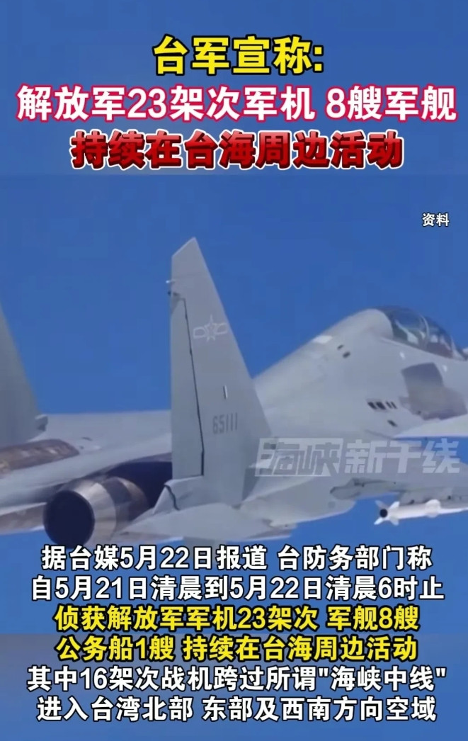 解放军台海统一持续用力！现在台海问题祖国大陆稳如泰山！美国更担心问题爆发！继