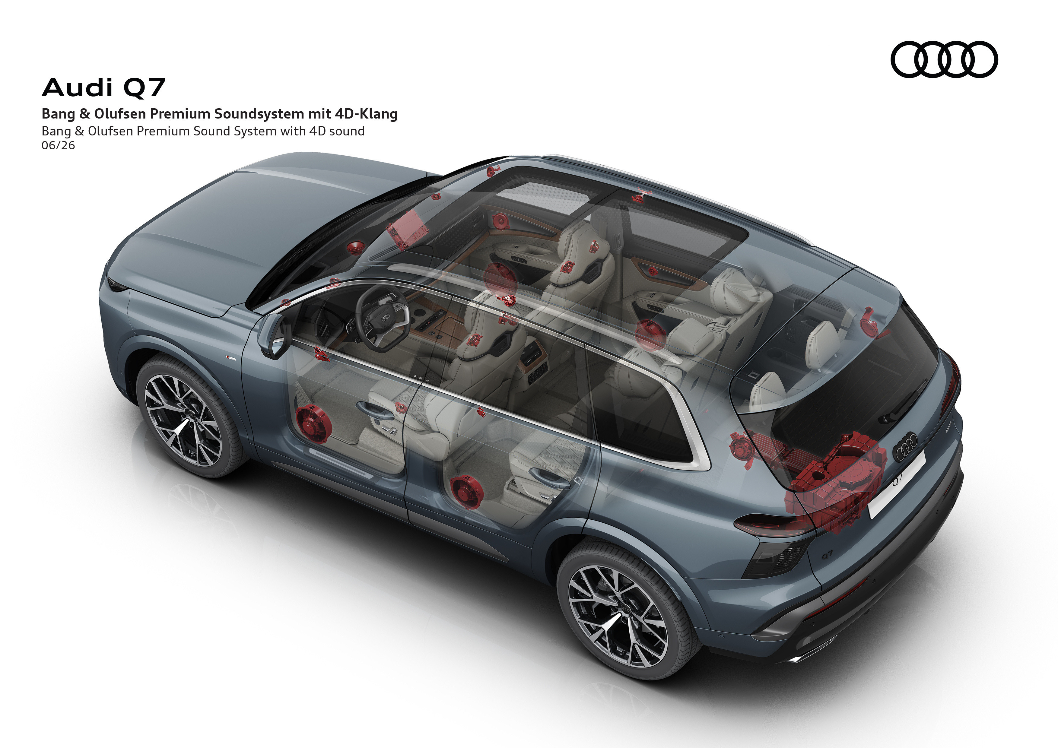 全新奥迪Q7技术透视图奥迪奥迪q7