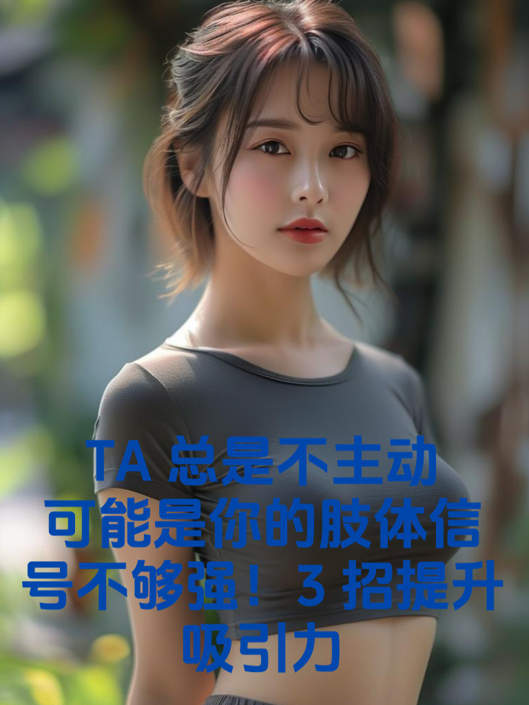 TA总是不主动？可能是你的'肢体信号'不够强！3招提升吸引力