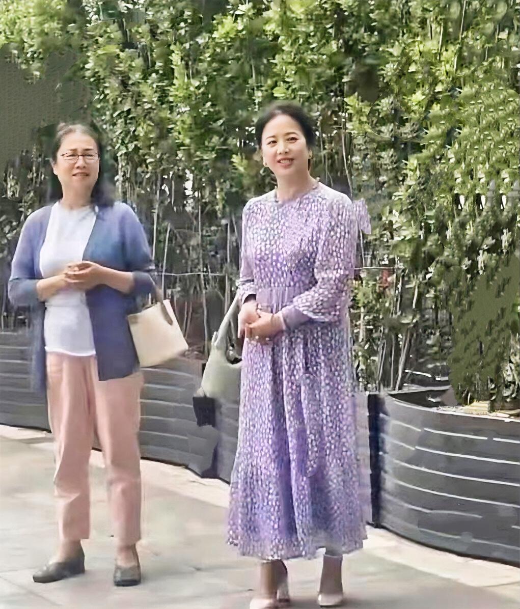 偶遇刘亦菲妈妈，已然65岁，颜值状态依旧惊艳，岁月格外优待美人