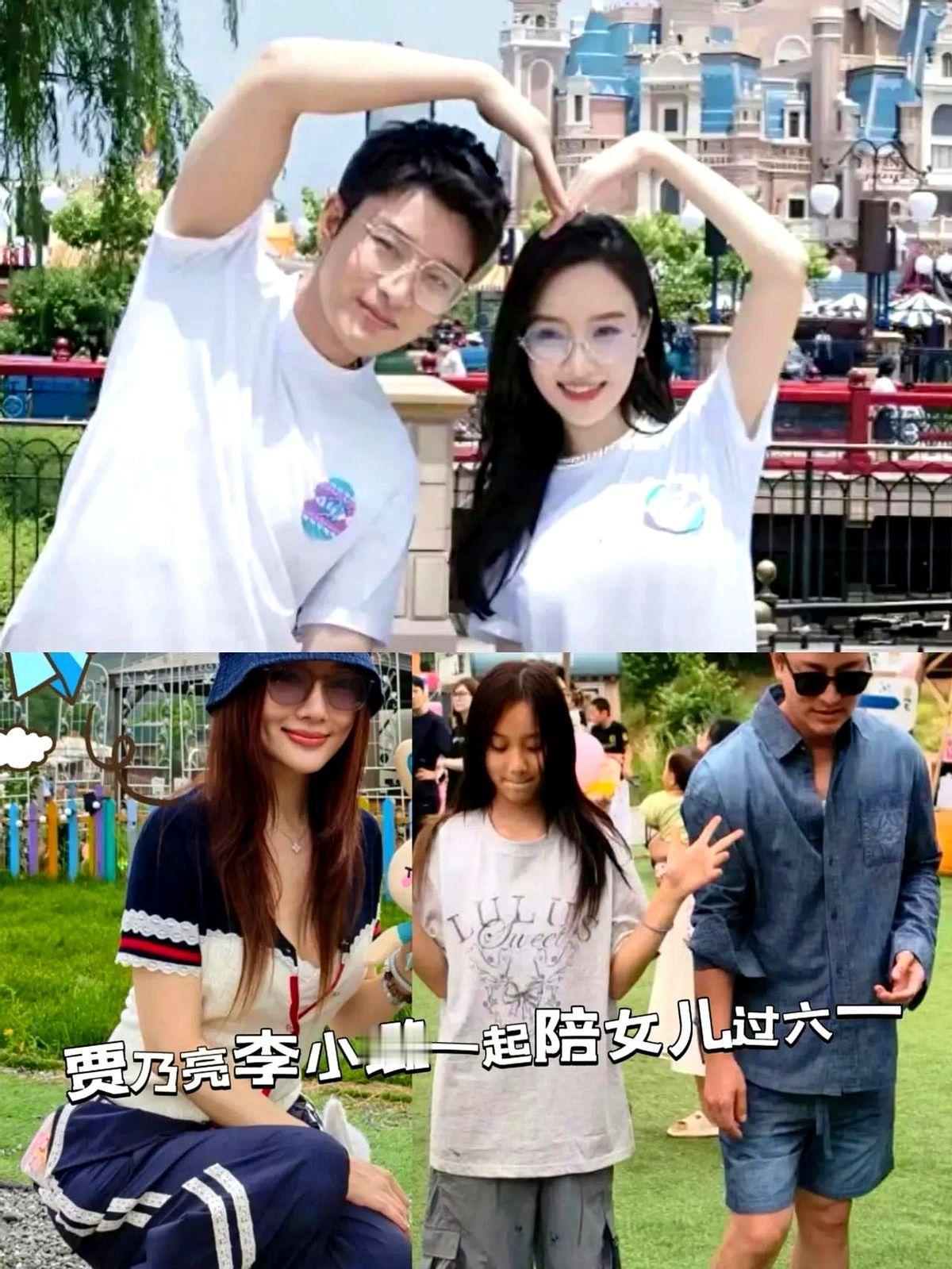 终于等到！还好没放弃贾乃亮和李小璐有新动态最近在北京一个小区，贾乃亮推着购