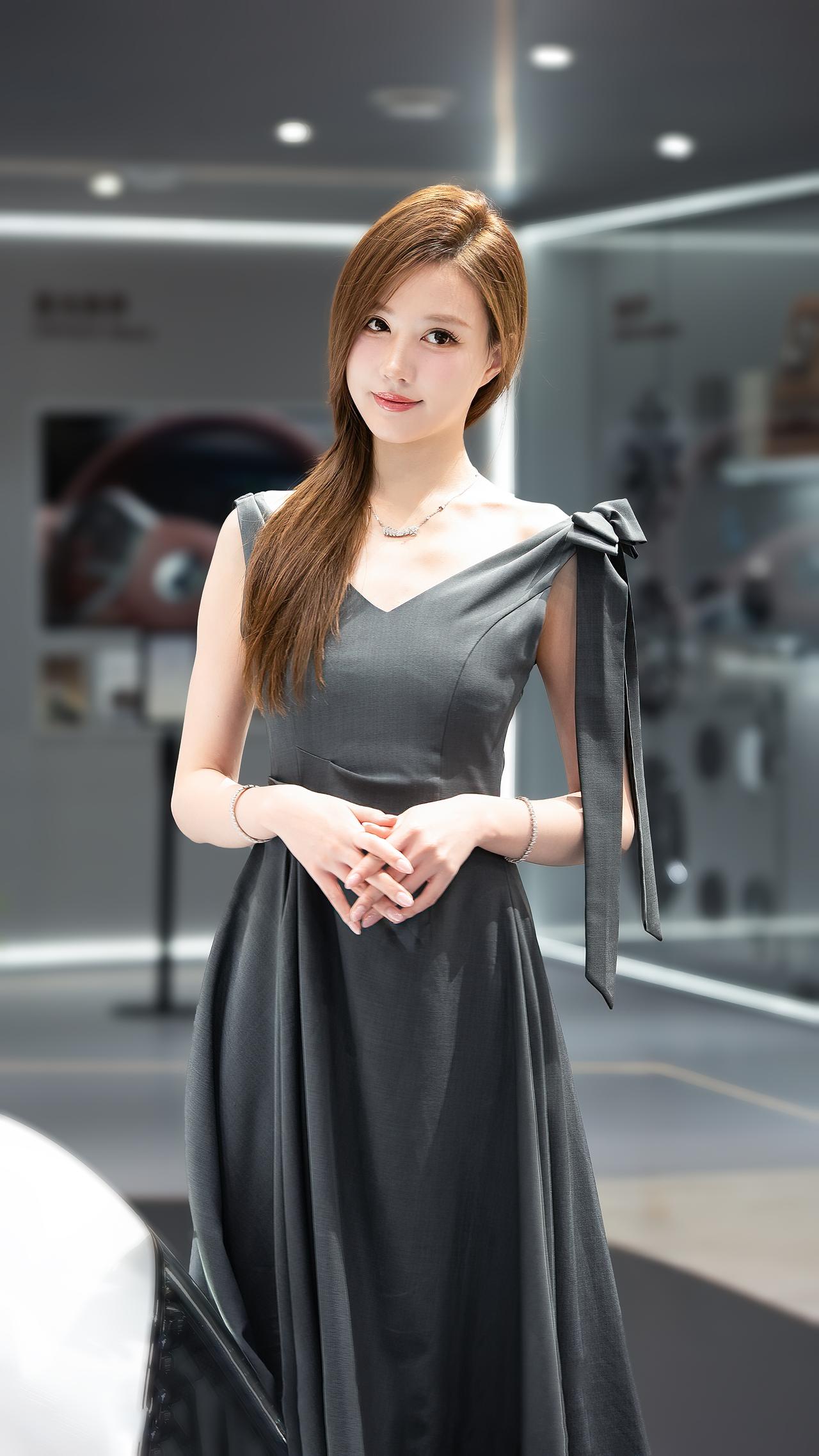 车模牛牛，初恋的脸让人难忘！车模美女成都车展车展现场
