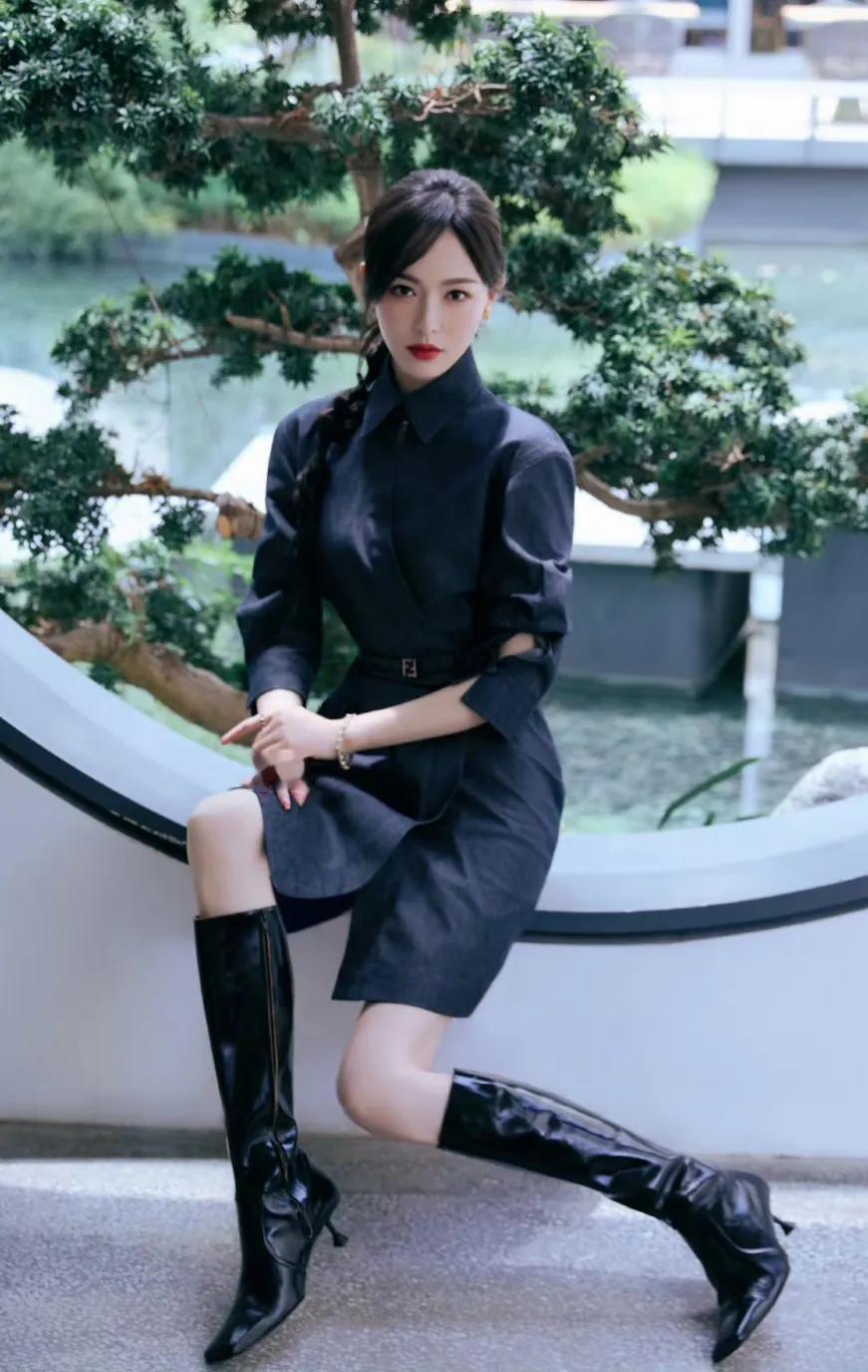 @唐嫣最新～今日打卡[比心]