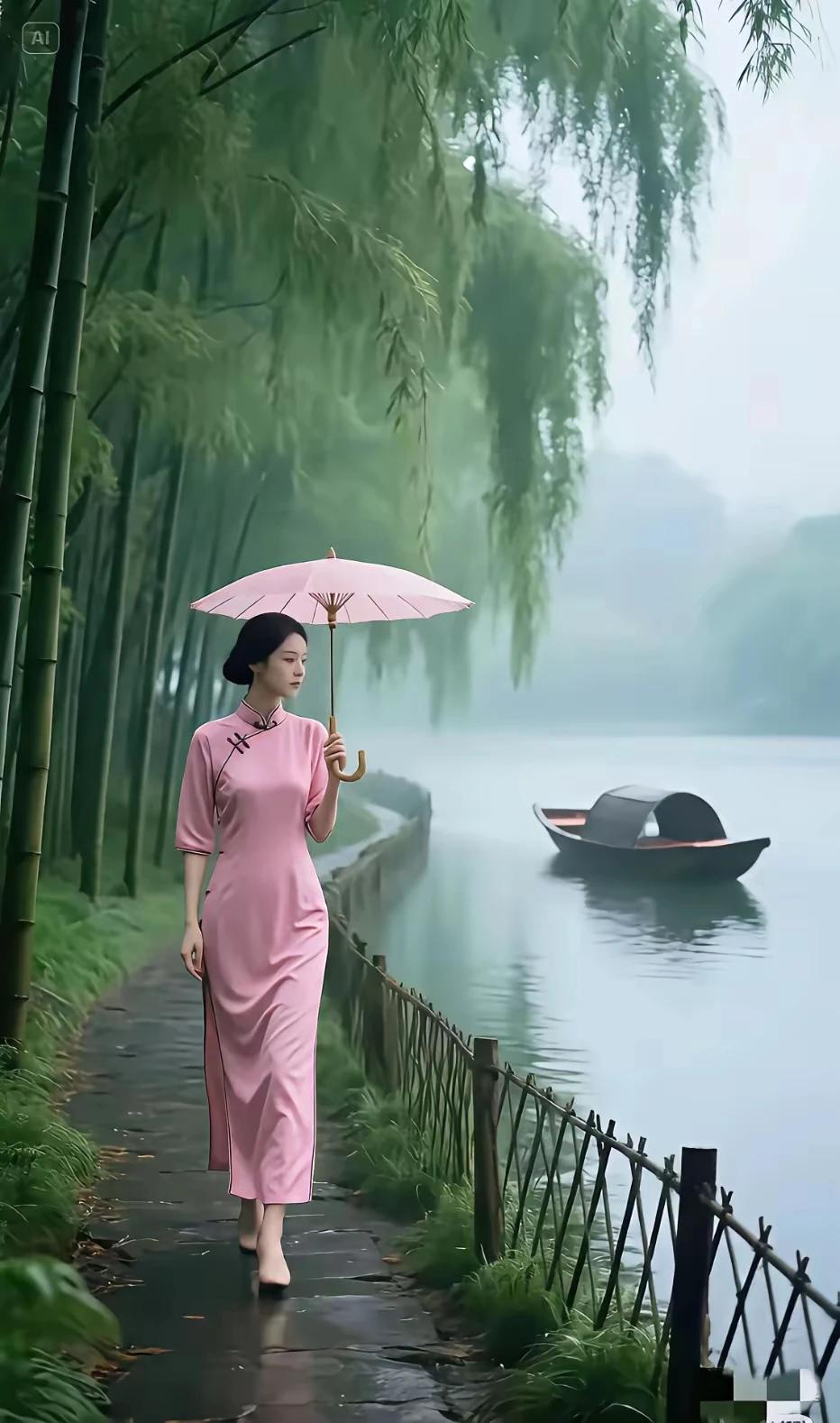 中国旗袍，传承百年。文化底蕴，经久不衰。大家闺秀，小家碧玉。贴身裁剪，身姿