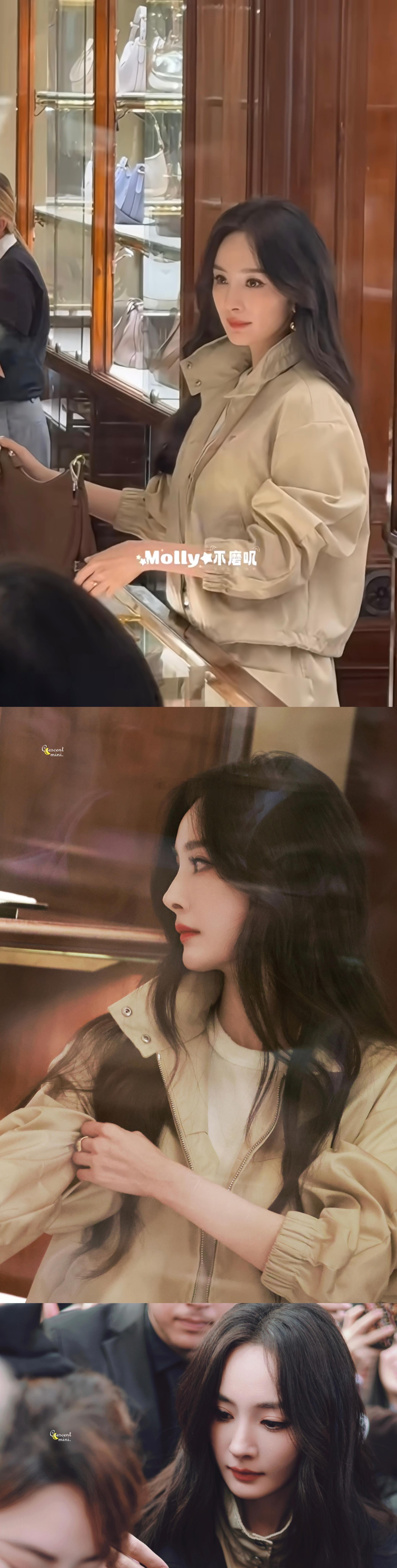 Prada代言人杨幂姐的状态也太绝了吧！生图怼脸抗打，松弛感拉满，往那一站就是