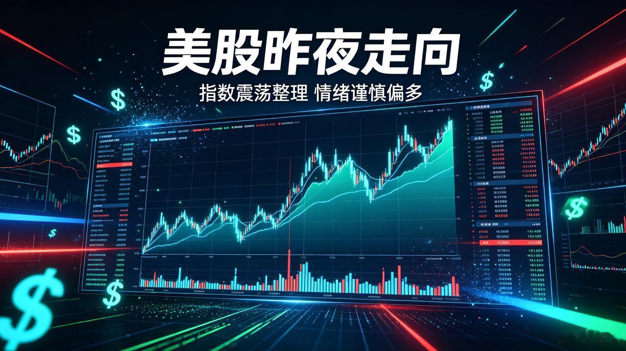 昨夜美股：钱正在从AI里往外搬家，一场"高低切"悄悄开始了道指涨、纳指跌，同一