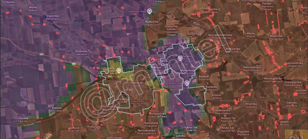 “包围圈最后1公里被堵上！”截止2025年11月5日，红军城彻底全部落入俄罗斯武