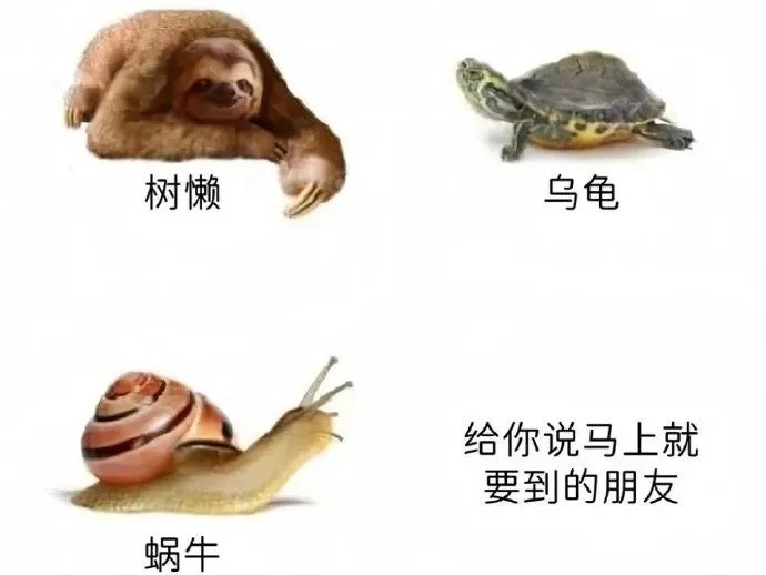 快到了=刚下楼[滑稽笑]memes​​​