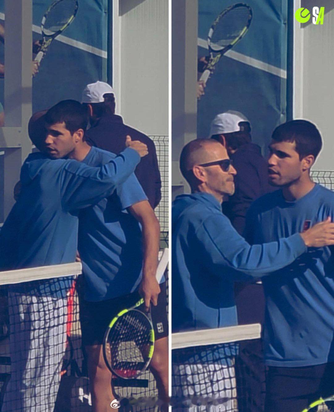 外网爆塞缪尔·洛佩兹将成为阿尔卡拉斯主教练🔥洛佩兹球员时期接受费雷罗教练安东尼