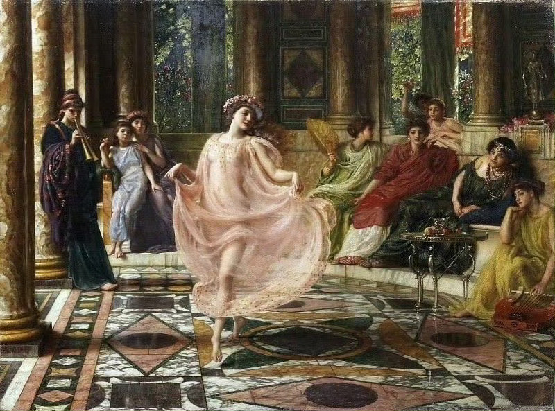英国画家EdwardJohnPoynter(1836–1919)的作品艺