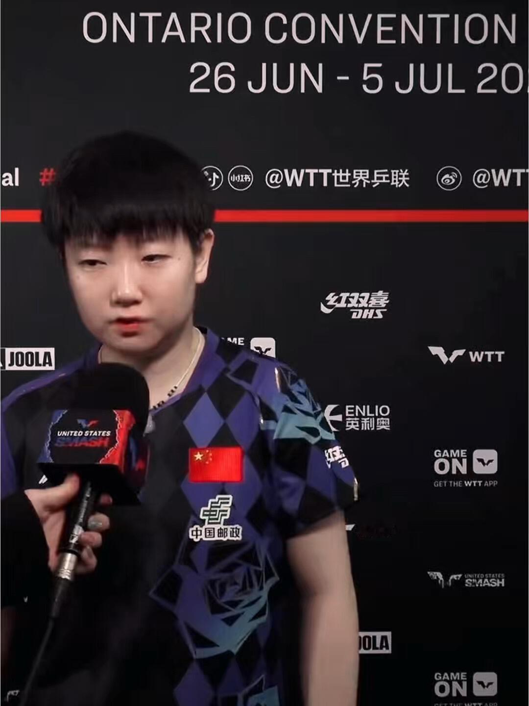万众期待的采访，莎莎说话就是有水准，经历一些更加积极，坦言混双，比较正常！现在