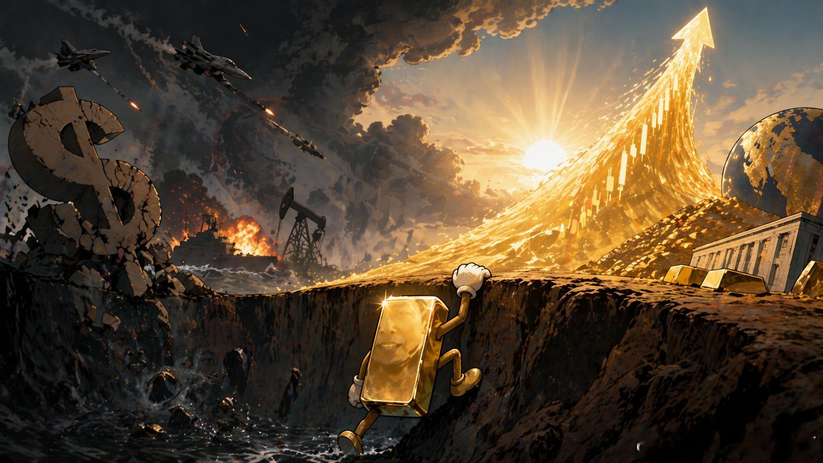 黄金真正的大戏，或许才刚刚开始2026年的黄金市场，给了很多人一记闷棍。按常识看