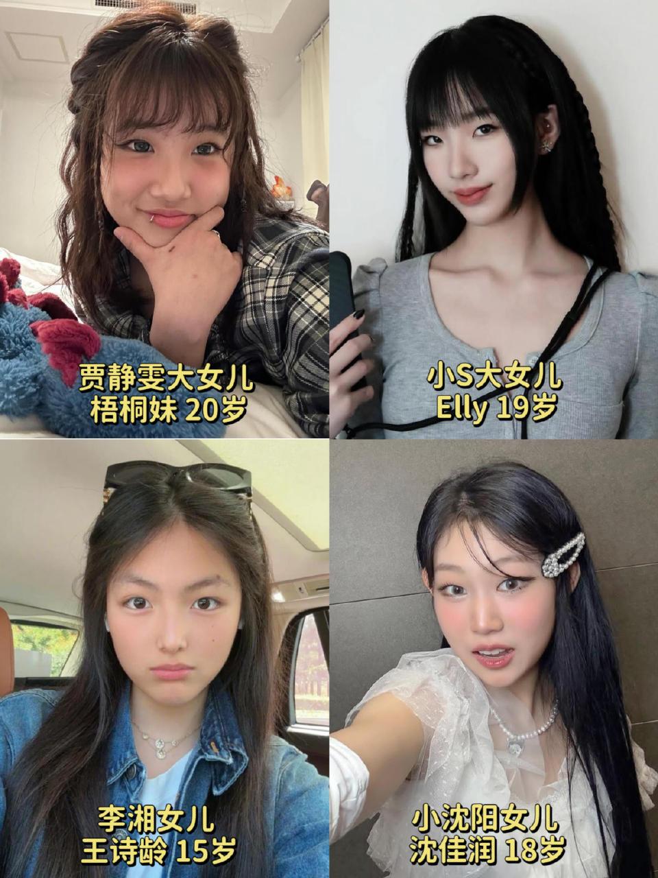 瞧瞧这些明星们的星二代女儿，星二代女儿你们觉得如何呢？实际上，感觉只有少数是