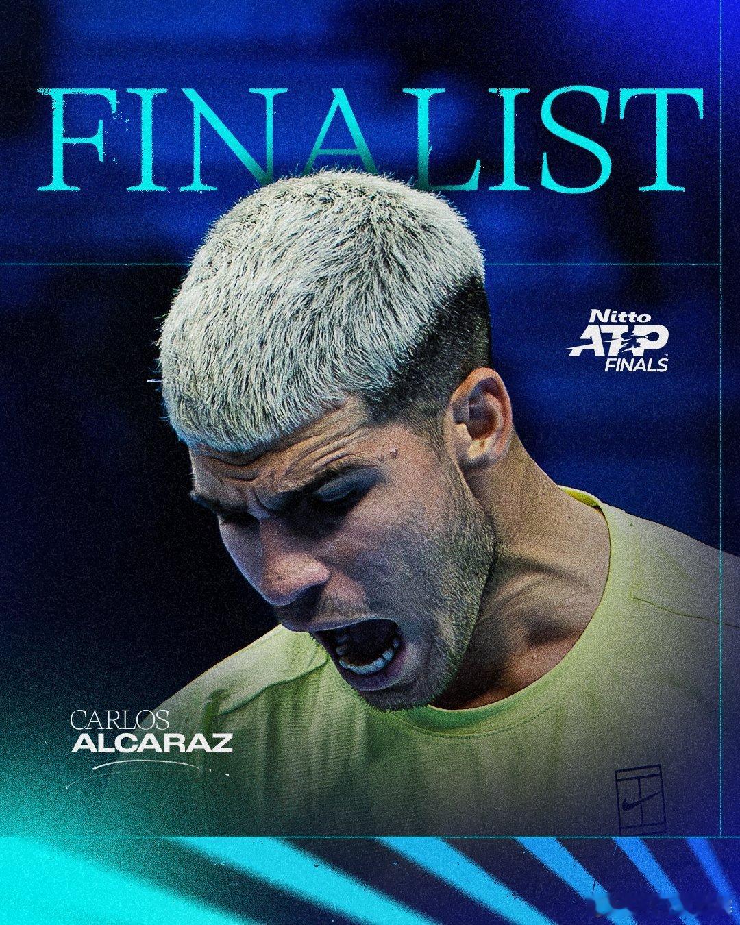 首进赛会决赛💪日东半决赛，头号种子阿尔卡拉斯以6-26-4击败8号种子阿利