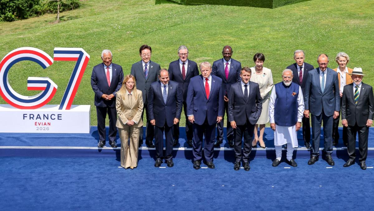 G7法国峰会声明“反对片面尝试改变东海、南海和台海现状”，虽是老调重弹，但有点新