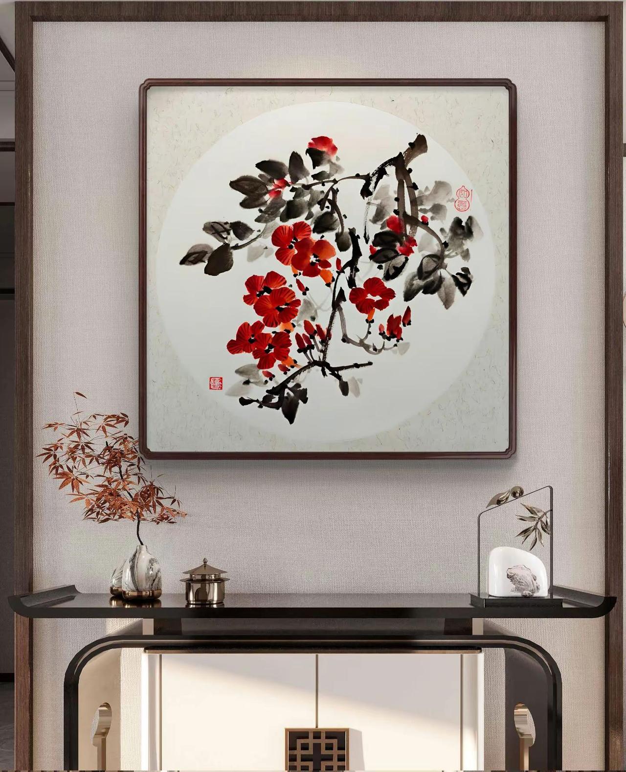 国画写意花鸟国画花鸟