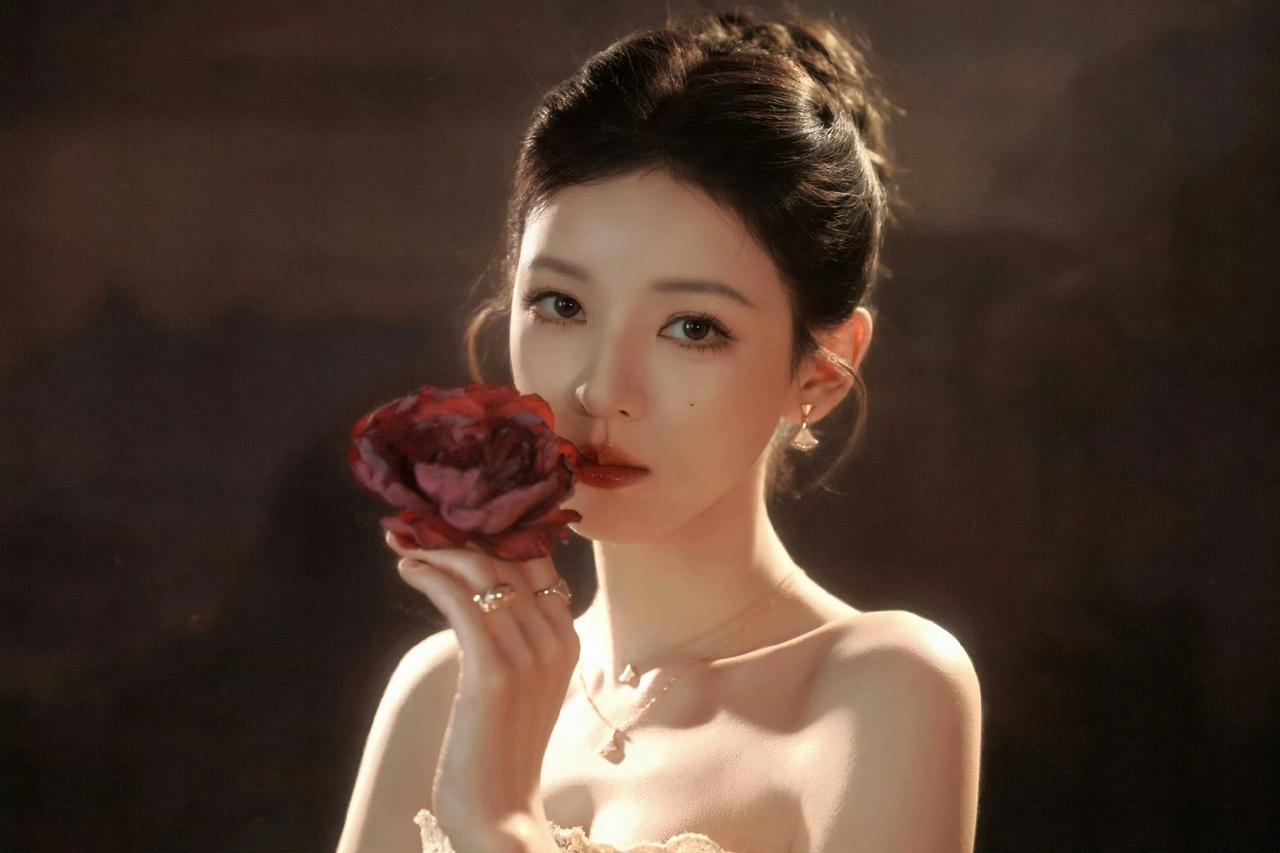 予曦暗红玫瑰，揉进暮色的专属浪漫😘张予曦